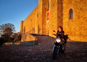 itinerario in moto 3 castelli di Federico II