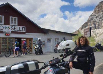 L'Anello del Sella itinerario in moto sulle Dolomiti