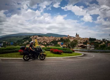 itinerario in moto in Umbria in 4 giorni